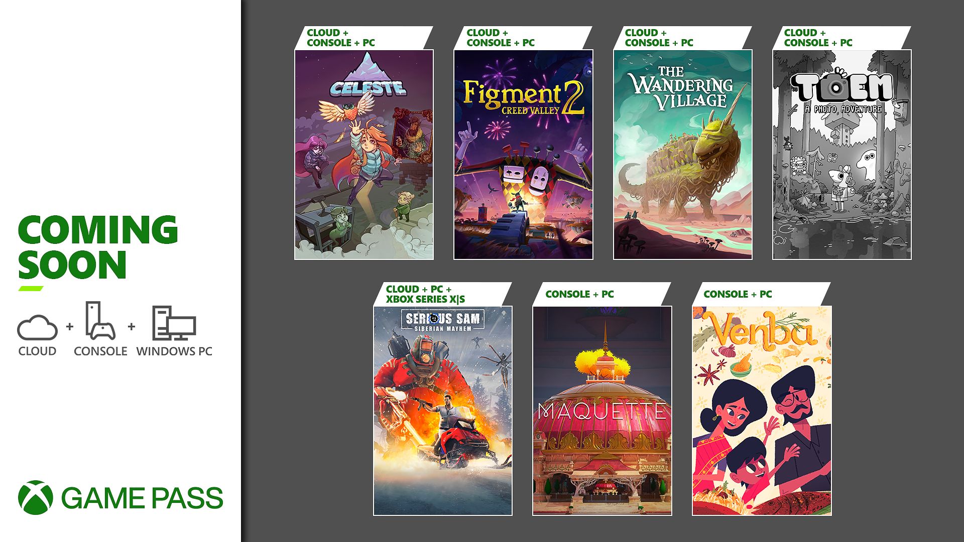 Toem, Maquette, Celeste and More Coming to Game Pass in July's 2nd Wave -  XboxEra
