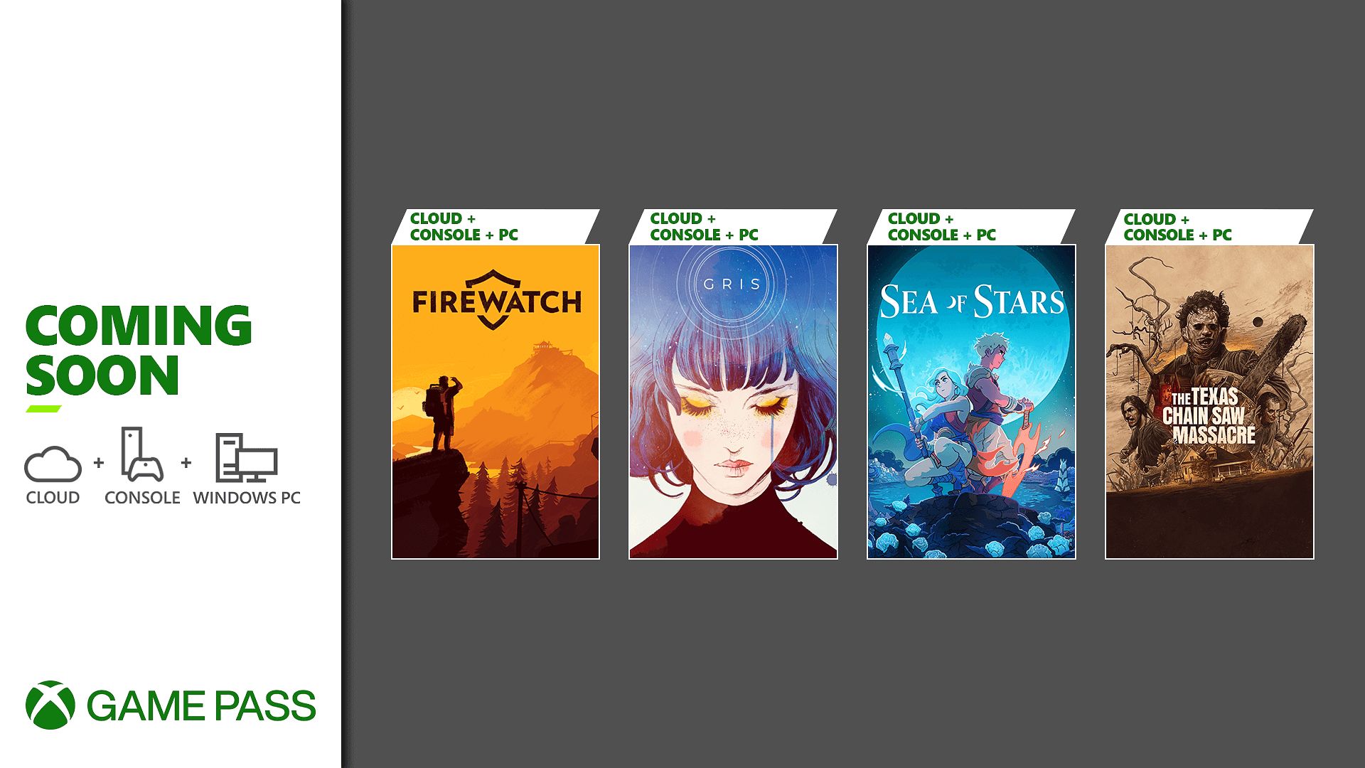 Game Pass Adds The Texas Chainsaw Massacre, Sea of Stars, Gris & Firewatch  in August's Wave 2 - XboxEra